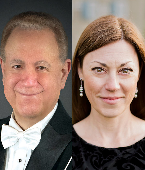 Lawrence Eckerling,
ESO Music Director / Dr. Julia Davids, NSCS Music Director